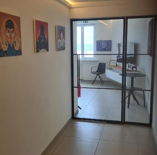 Apartmán Frontaal Gelijkvloers Seaview 80m² 2 Slp *