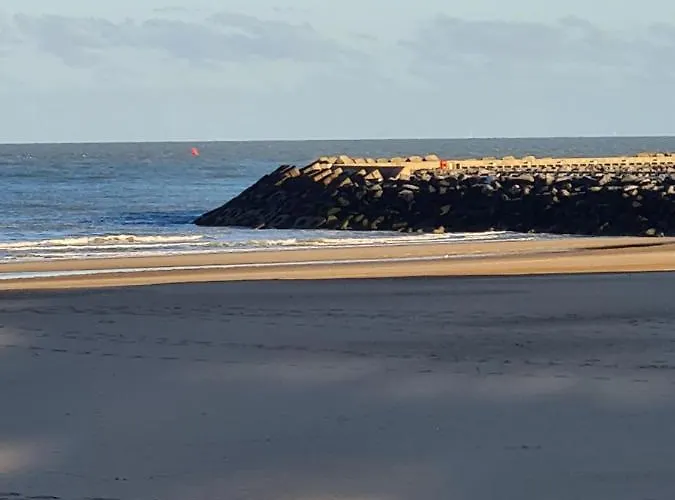 Frontaal Gelijkvloers Seaview 80m² 2 Slp Apartment Ostend