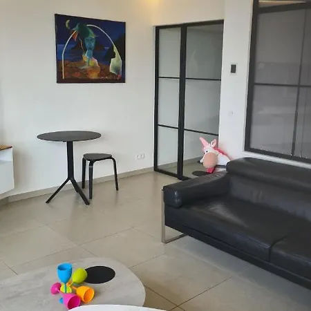 Frontaal Gelijkvloers Seaview 80m² 2 Slp 公寓 奥斯滕德