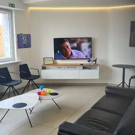 Frontaal Gelijkvloers Seaview 80m² 2 Slp 公寓 奥斯滕德